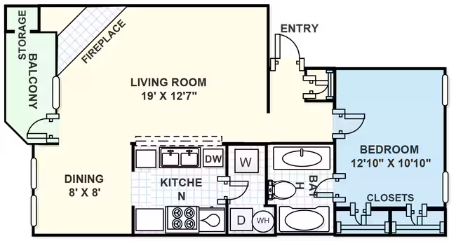 Unit 207 207 floor plan
